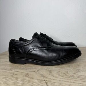 Red Wing Wingtip Oxford Black Dress Shoes Mens 12 D Office Business Work Wedding